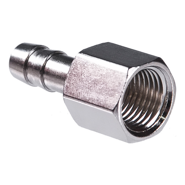 переходник FUBAG 1/4"F на елочку 8мм с обжимным кольцом 8х13мм