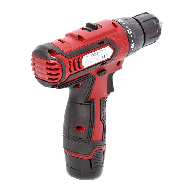 дрель-шуруповерт REDVERG RD-SD10L/2Y 10.8В Li-lon 1,5Ач 2 АКБ