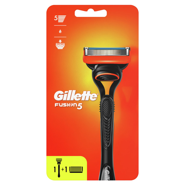 станок для бритья GILLETTE Fusion + 1 кассета 5 лезвий