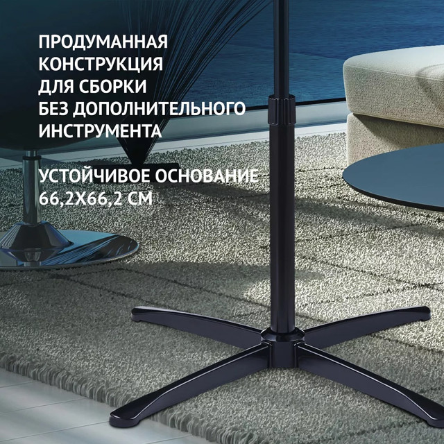 вентилятор напольный Polaris PSF 1140 55Вт 3 режима черный