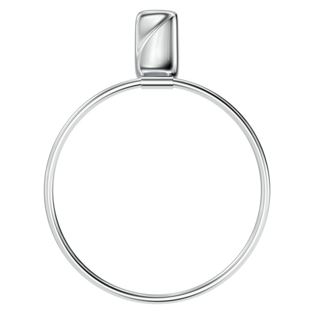 полотенцедержатель кольцо FORA Flower хром