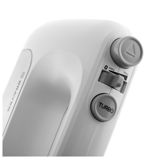миксер BRAYER BR1303 500Вт 5 скоростей белый