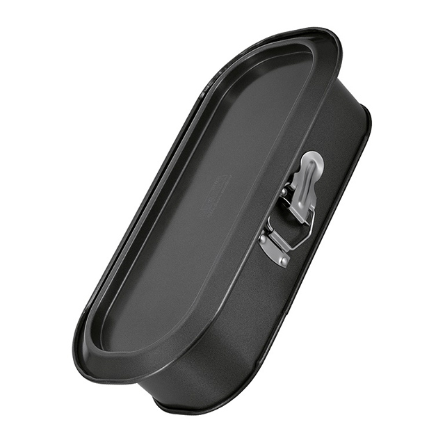 форма для выпечки антипригарная REGENT INOX Easy 34,5х15,5х8,2см овальная, разъемная, сталь