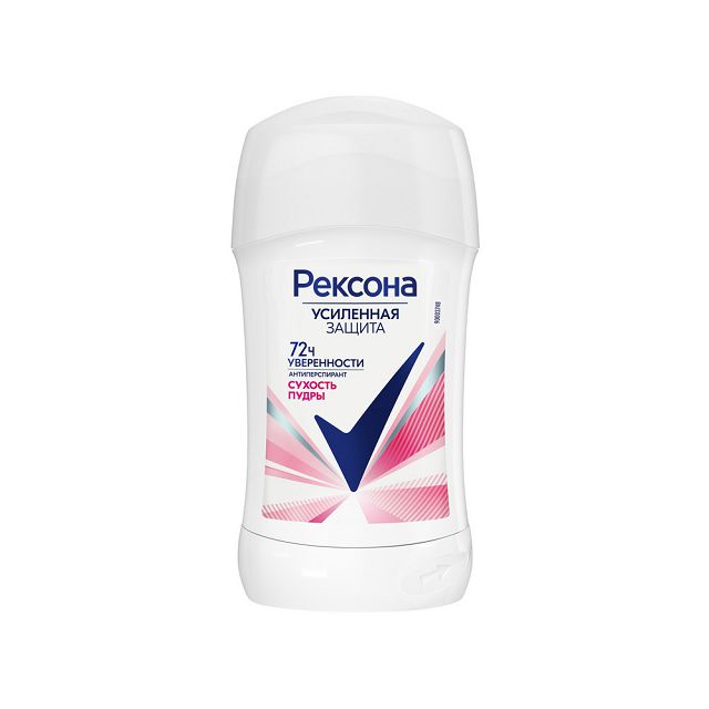 дезодорант женский REXONA Сухость пудры, 40 мл, стик