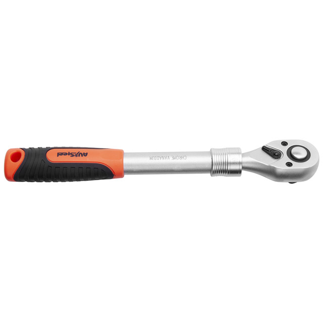ключ-трещотка AV STEEL 1/2" 315-455мм 72 зубца