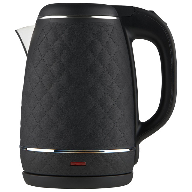 чайник HOMESTAR HS-1007 1500Вт 1,7л металл, пластик черный