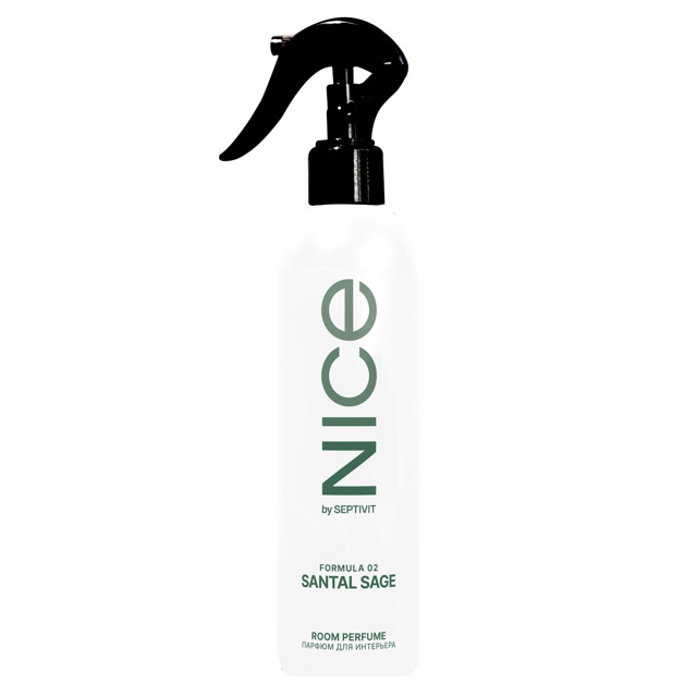 освежитель воздуха NICE BY SEPTIVIT Formula 02 Santal Sage 300мл спрей