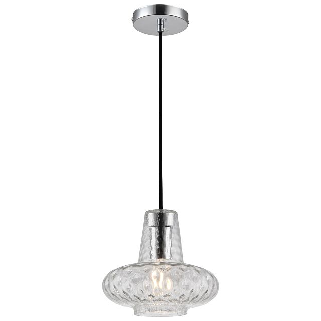 светильник подвесной Toplight Scarlett 1 х Е27 х 40 Вт, прозрачный
