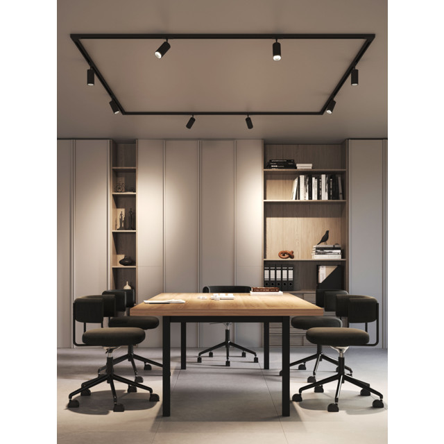 шинопровод однофазный ARTE LAMP Track Accessories 2 метра черный