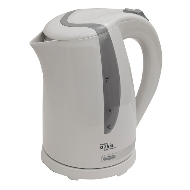 чайник OASIS K-2PW 2200Вт 1,7л пластик белый