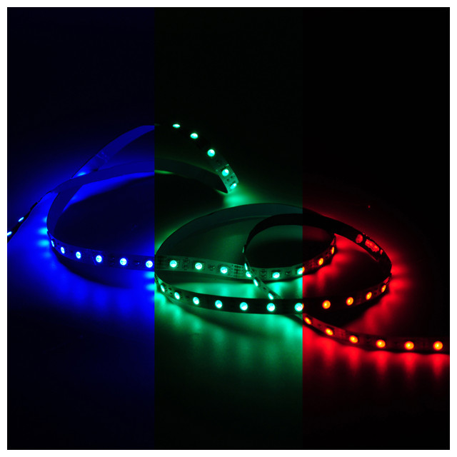 лента GAUSS Basic LED 10Вт/м 700Лм/м RGB 10мм IP20 12В 3м