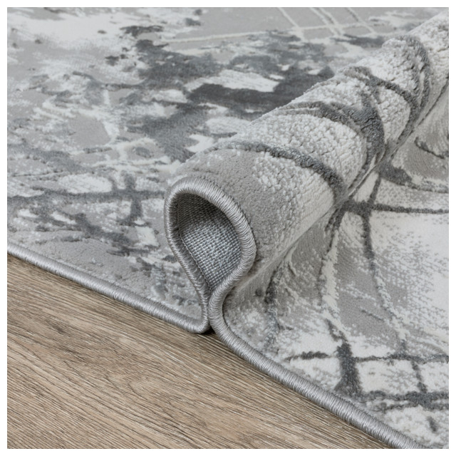ковер JULIA 1600х2300мм дизайн A4207A GREY/D.GREY