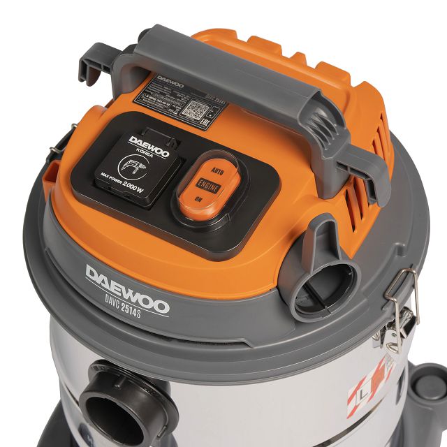 пылесос универсальный DAEWOO DAVC 2514S 25л 210 мБар