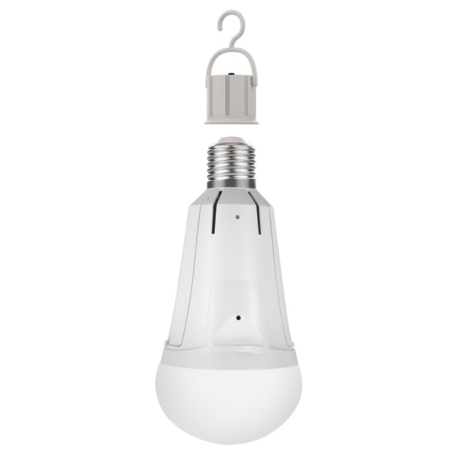 лампа Gauss 12Вт Е27 900Лм LED 4100К авар. с Li-Ion аккумулятором груша