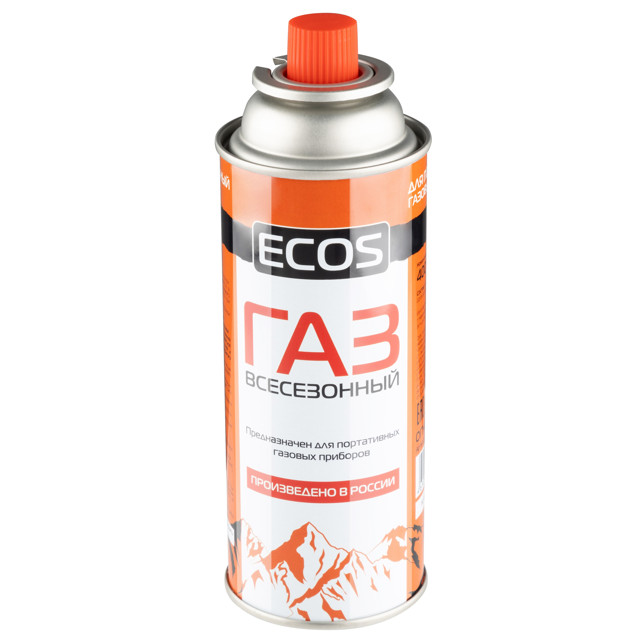 газ универсальный ECOS всесезонный цанговый 220г