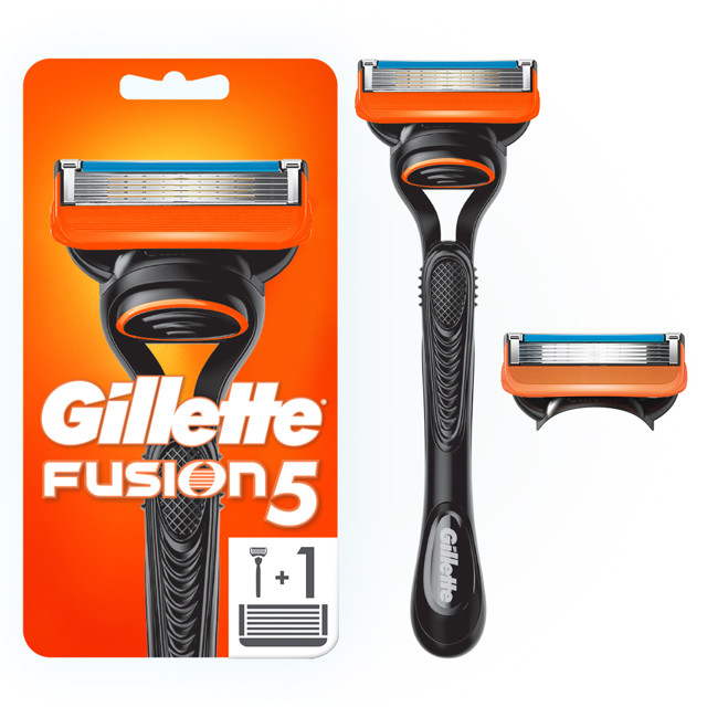 станок для бритья GILLETTE Fusion + 1 кассета 5 лезвий