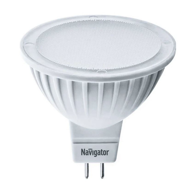 лампа светодиодная NAVIGATOR 5Вт GU5,3 380лм 3000K 230В спот MR5