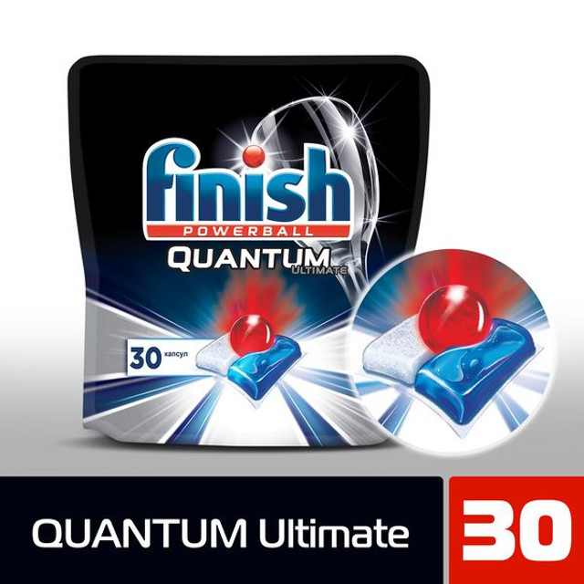 капсулы для ПММ FINISH Ultimate All in 1 30шт