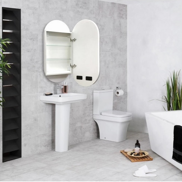 шкаф зеркальный для ванной Silver Mirrors Soho 50х100 см