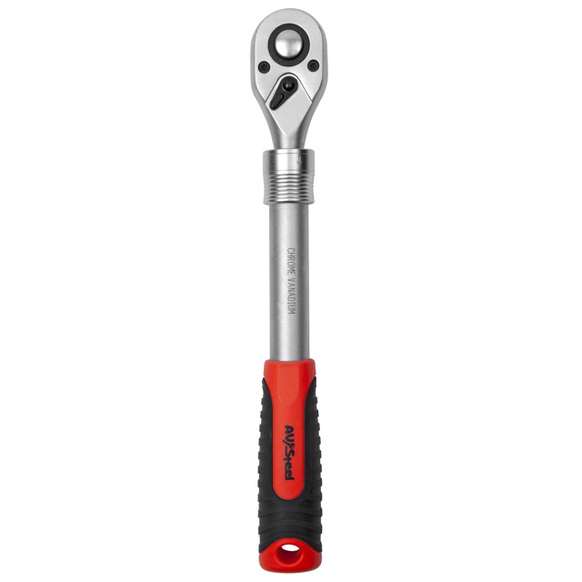ключ-трещотка AV STEEL 1/2" 315-455мм 72 зубца