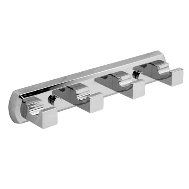 планка настенная с 4-мя крючками WASSERKRAFT Lippe K-6574 хром