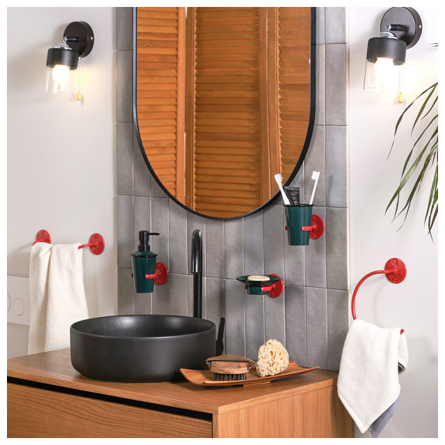 полотенцедержатель MOROSHKA Trud 28 см нержавеющая сталь