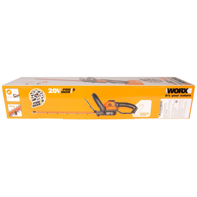 кусторез аккумуляторный WORX WG261E с ЗУ