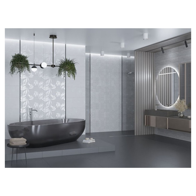 декор настенный KERLIFE LUCE Collage Perla 31,5x63 светло-серый