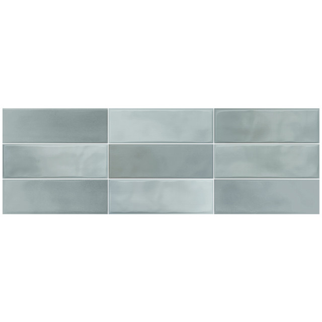 плитка настенная ALMA CERAMICA Style 20х60 зелёный 101