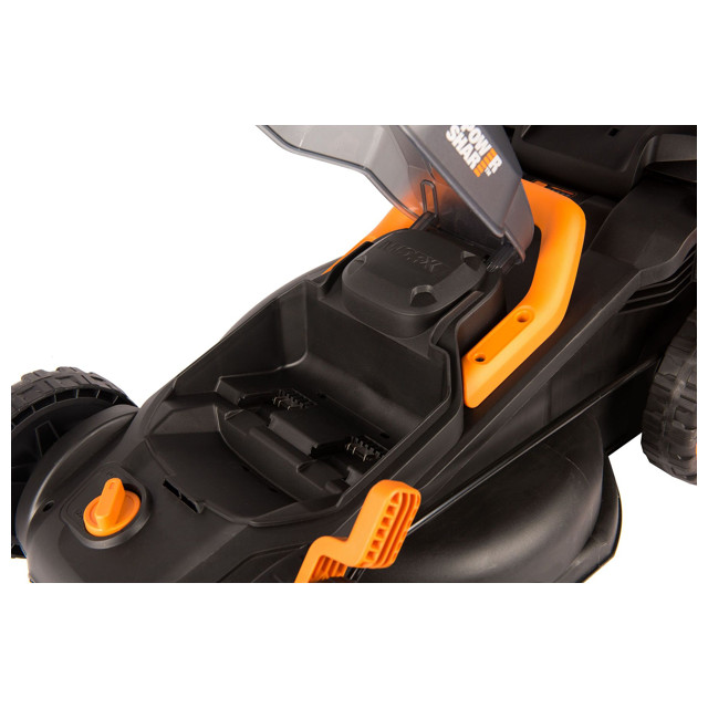 газонокосилка аккумуляторная WORX WG779E 2х20В 2х2,5Ач