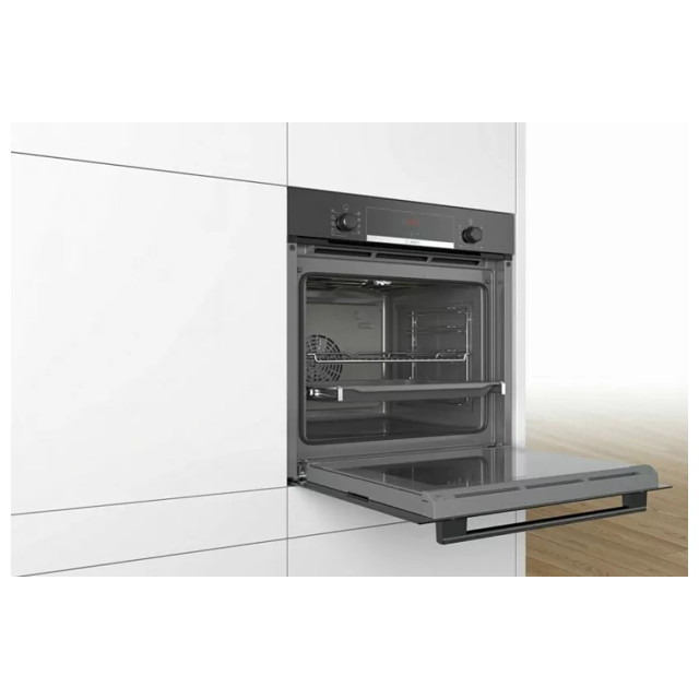 духовка электрическая BOSCH HBA534EB0 71л гриль/конвекция черный