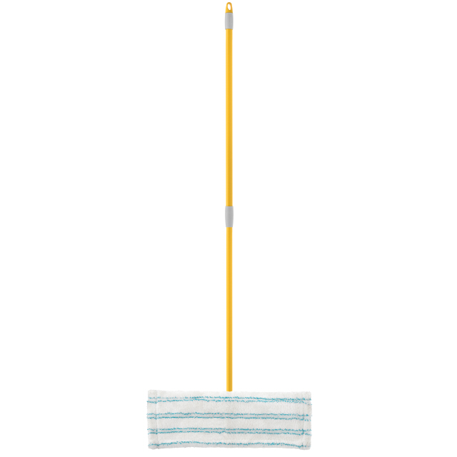 поломой FRATELLI Flat Mop 135см насадка 40х16см микрофибра телескопическая ручка