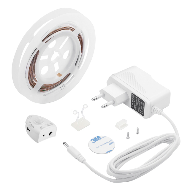 лента светодиодная APEYRON подкроватная подсветка 2,4Вт 30д/м IP65 200Лм/м.п. 3000К