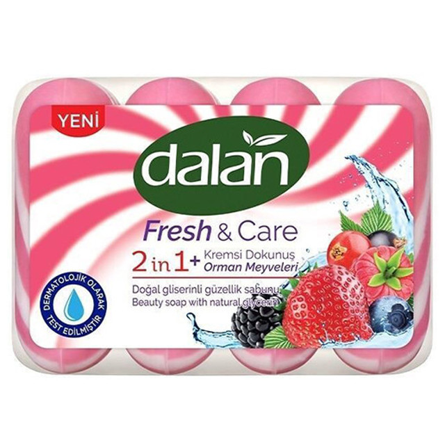 мыло DALAN Fresh&Care Лесные ягоды 4шт 90г