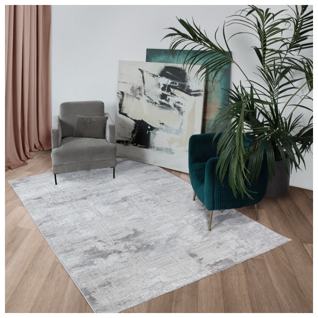 ковер NELLY 1600х2300мм дизайн 07674A CREAM/M.GREY