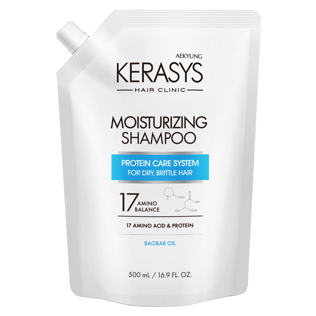 шампунь KERASYS Moisturizing 500мл дой-пак