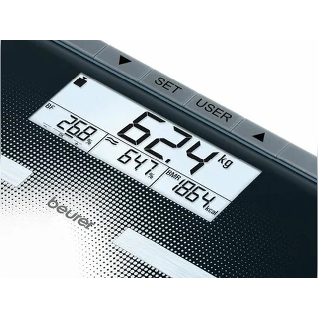 весы напольные BEURER BG21 стекло до 180 кг диагностические