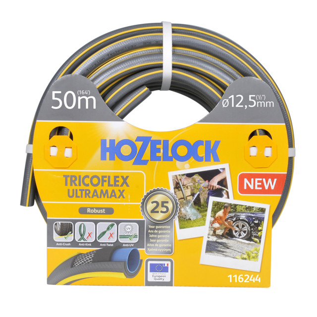 шланг HOZELOCK Tricoflex Ultramax 1/2" 50м 22Бар