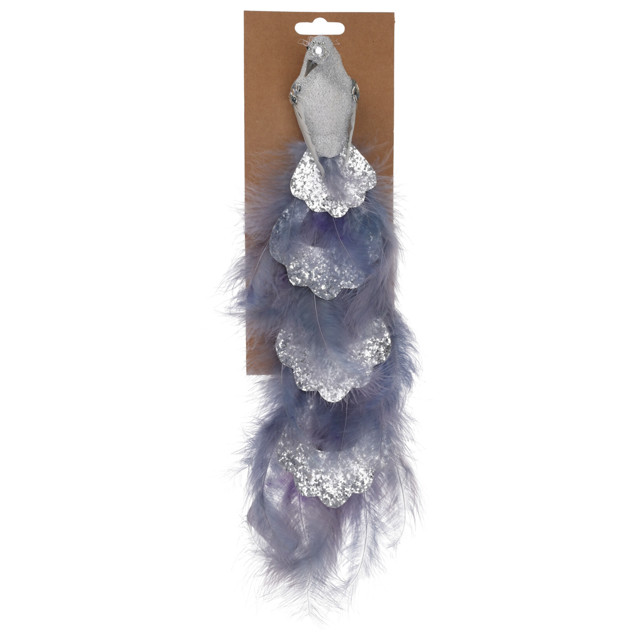 украшение Павлин на зажиме 34см в ассортименте украшение Павлин на зажиме 34см в ассортименте