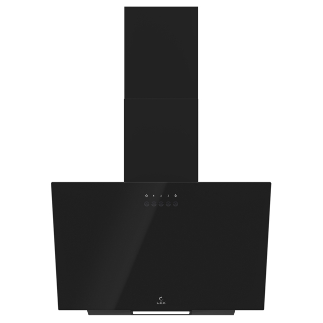 вытяжка LEX MOZA 450 BLACK 45см 650куб стекло чёрный