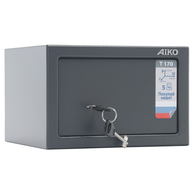 сейф мебельный AIKO T-170 KL 170x260x230мм ключевой замок