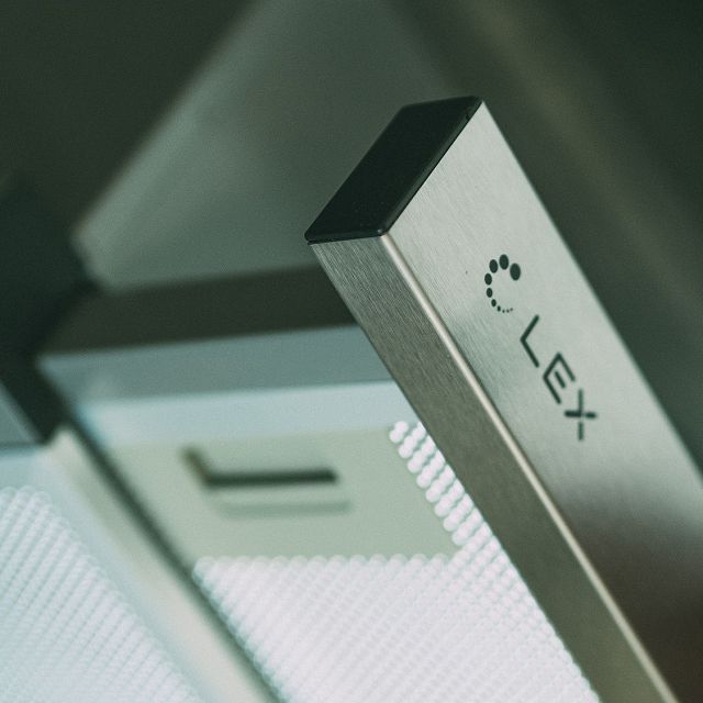 вытяжка встроенная LEX HUBBLE 600 INOX, 60 см, 650 куб, нержавеющая сталь