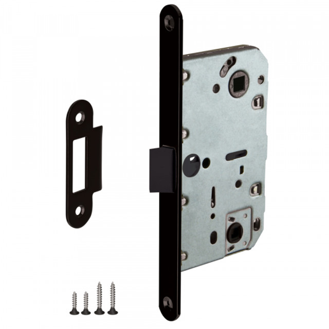 защелка межкомнатная PUNTO PL96WC-50 BL черный защелка межкомнатная PUNTO PL96WC-50 BL черный