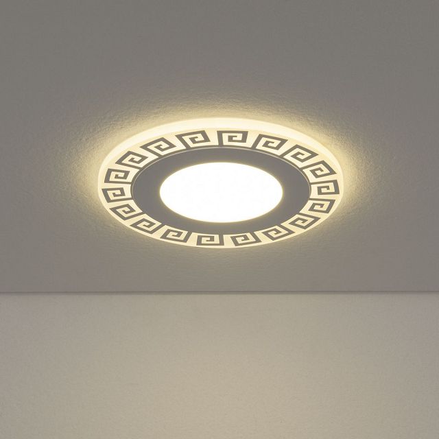 светильник встраиваемый Электростандарт Downlight a037544 LED х 7 + 3 Вт, белый