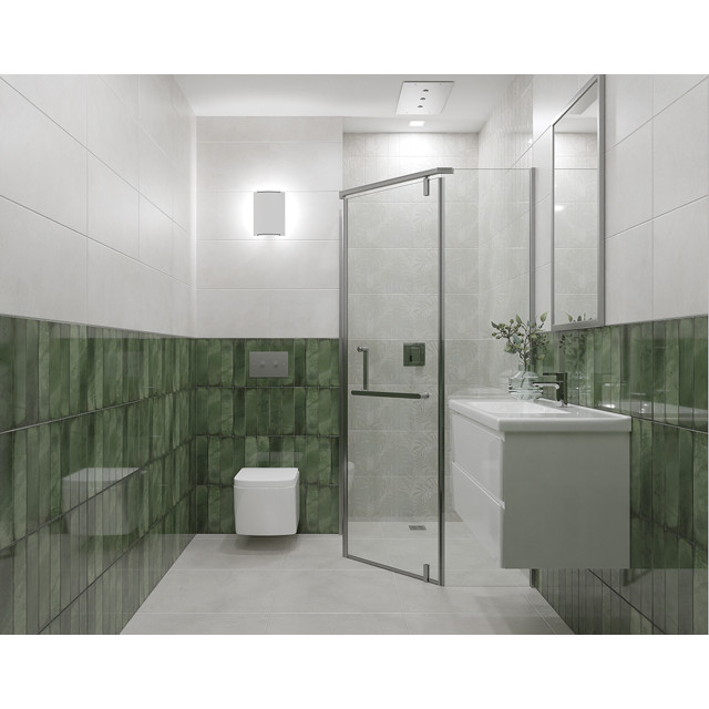 плитка настенная AZORI Artemest 31,5х63 светло-серый