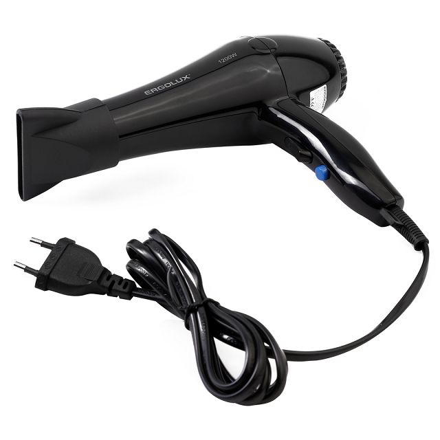 фен ERGOLUX ELX-HD08-C02 1200Вт 2 скорости черный