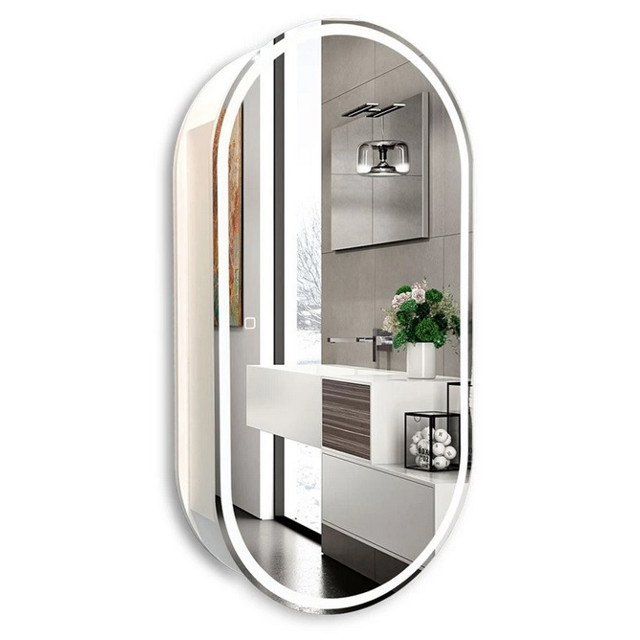 шкаф зеркальный для ванной Silver Mirrors Soho 50х100 см