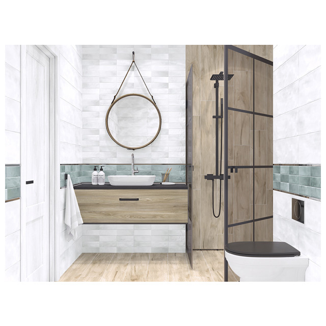 плитка настенная ALMA CERAMICA Style 20х60 серый 7