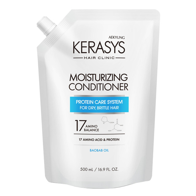 кондиционер KERASYS Moisturizing 500мл дой-пак