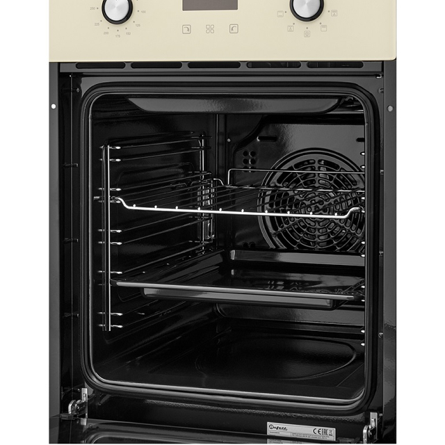 духовка электрическая BUFETT YON 173 45см 50л 9 режимов конвекция/гриль слоновая кость